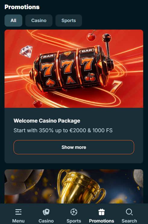 EuroSpin Casino mobile